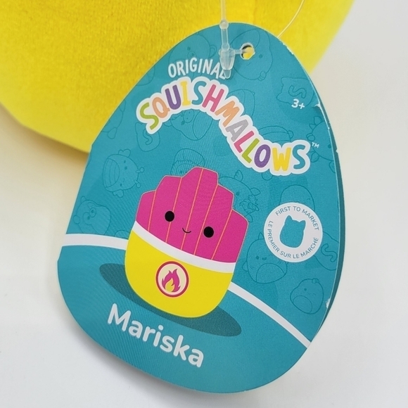 Squishmallows Mariska the Spicy Fry Plush - Picture 7 of 8